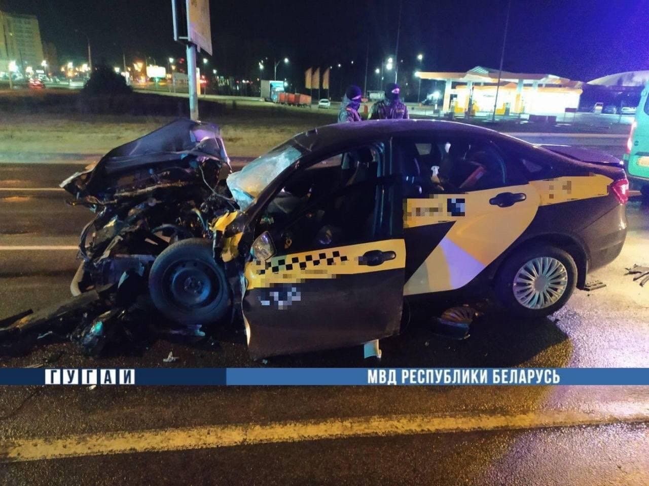 В Бресте в ДТП погиб водитель такси