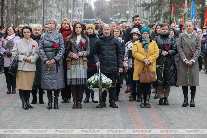 Мемориальную доску с именами погибших воинов-интернационалистов открыли в Бресте