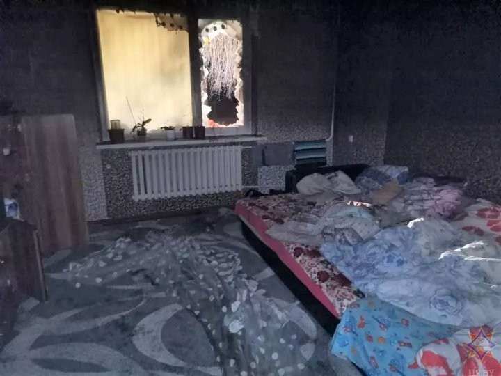 В Малоритском районе помогут многодетной семье восстановить дом после пожара