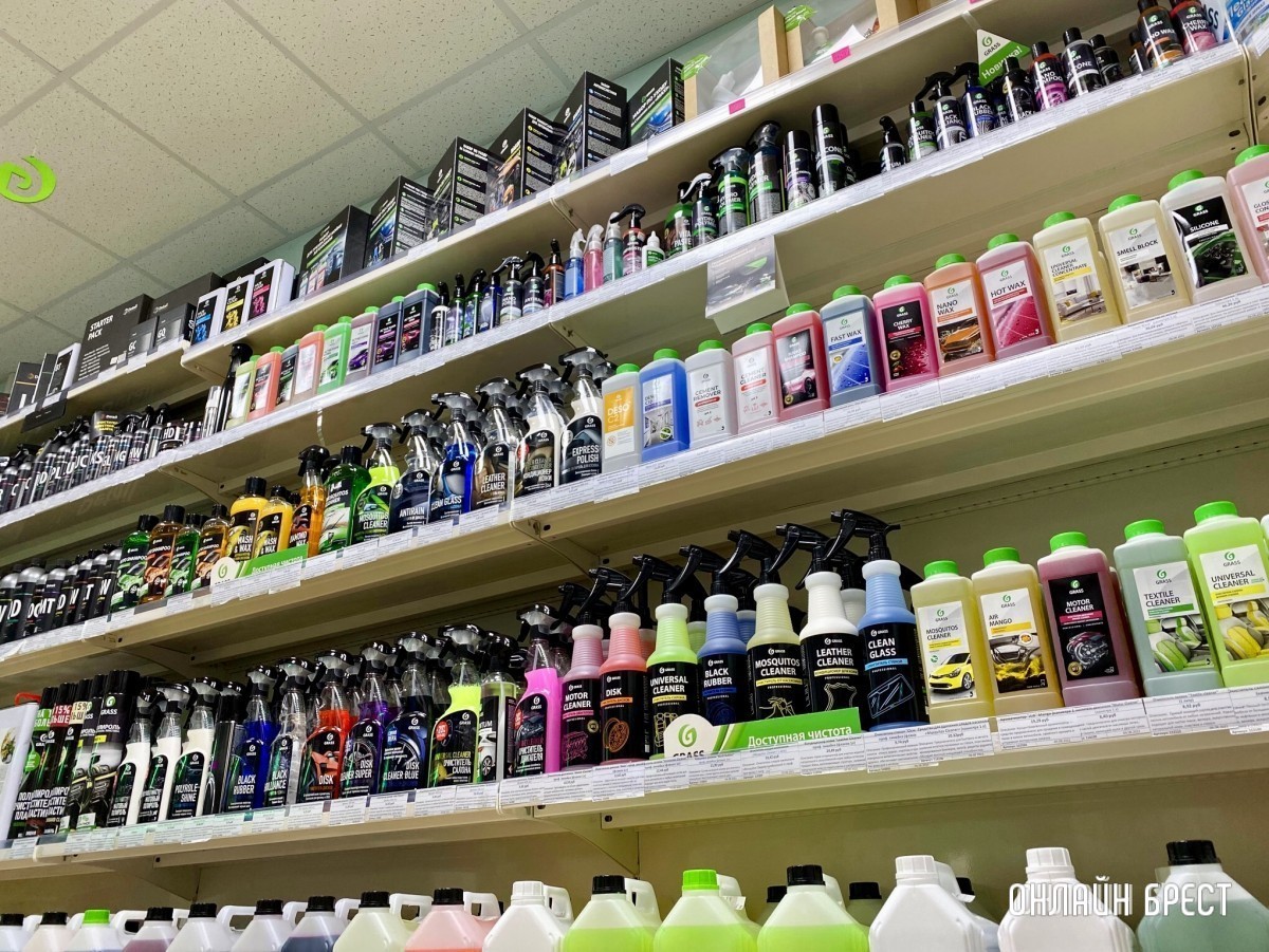 Любой мужчина оценит такой подарок! Фирменные средства по уходу за автомобилем от «GRASS» в Бресте