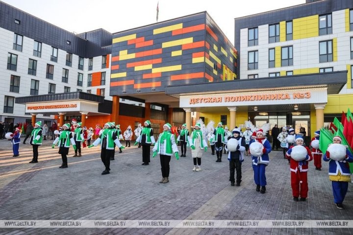 Многопрофильный медкомплекс открыли на юго-западе Бреста. Подробности и фоторепортаж