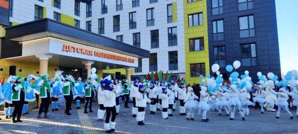 В Бресте проходит торжественное открытие современного многофункционального медицинского центра