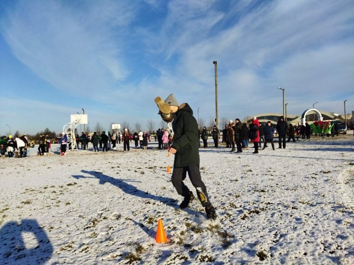 В Каменце прошел открытый чемпионат валенка