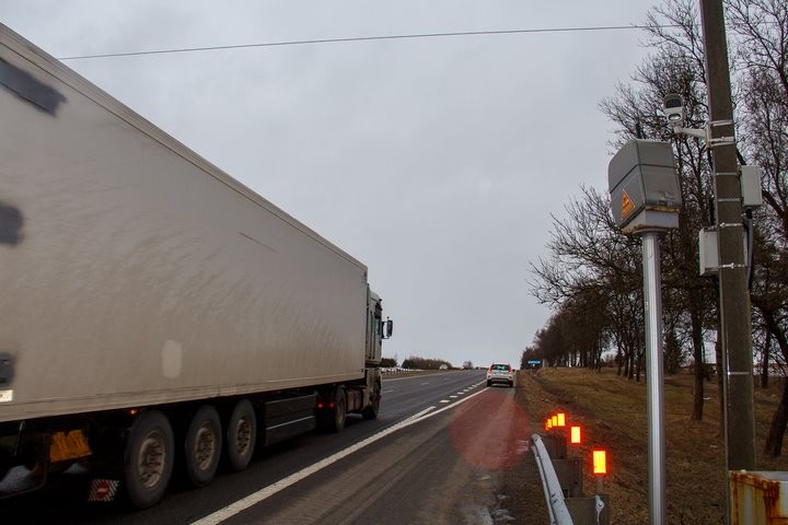 Нашли камеры фиксации средней скорости на М1