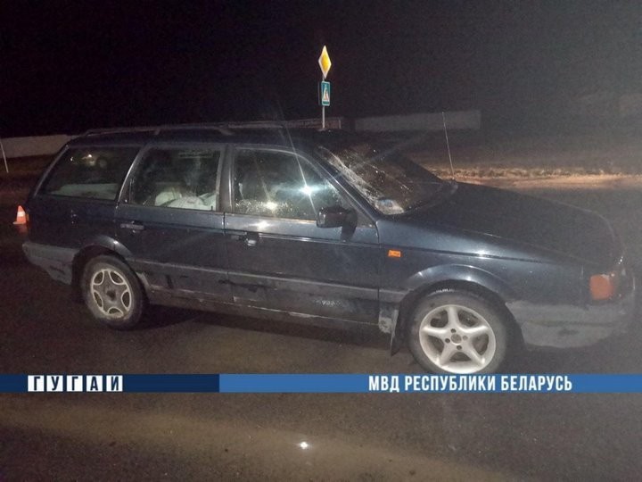 В Брестской области водитель «Фольксвагена» сбил человека