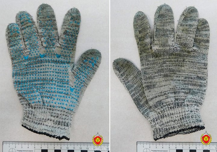 У жительницы Барановичского района похитили деньги и золотые серьги. Судебные эксперты установили подозреваемого по перчатке