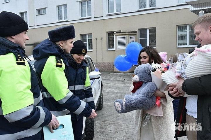 «Если бы не ГАИ, пришлось бы рожать в машине». Трогательная история из Гомеля