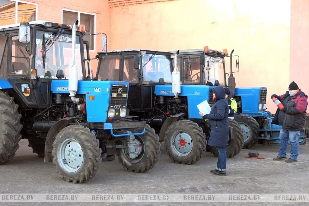 В Брестской области начались техосмотры сельхозтехники