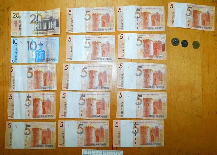 У жителя Каменца из незапертого автомобиля украли 240 рублей и 10 долларов