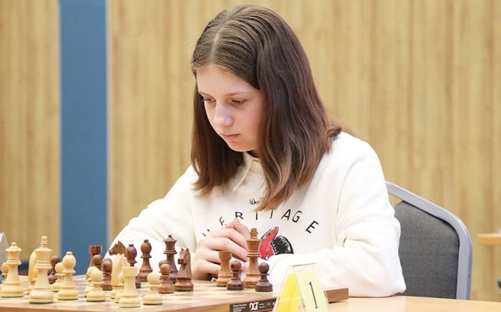 12-летняя шахматистка из Барановичей