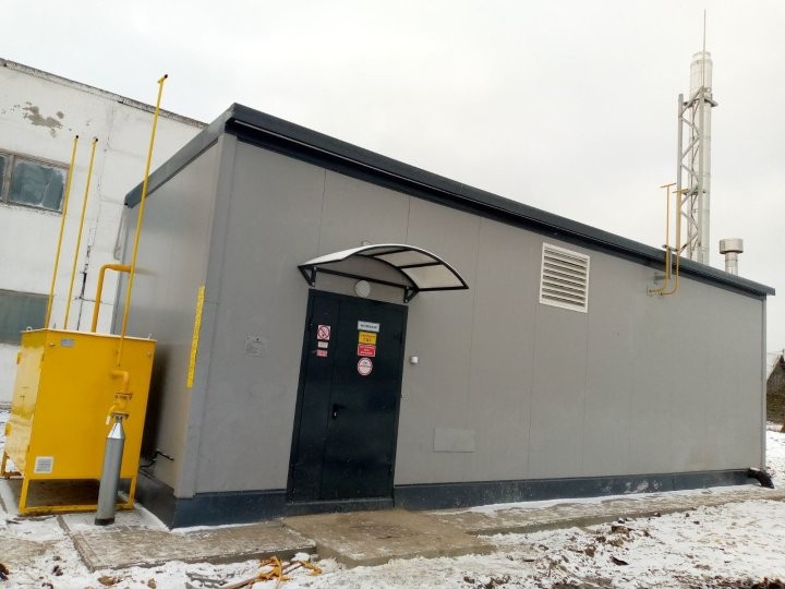 В Пинском районе запустили новую блочно-модульную котельную
