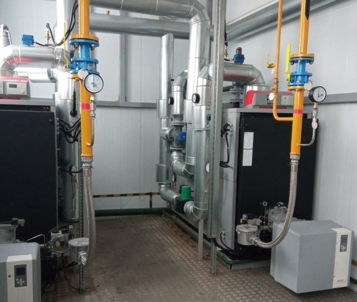 В Пинском районе запустили новую блочно-модульную котельную