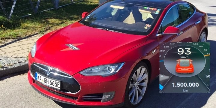 Tesla Model S проехала 1,5 миллиона километров. Сколько раз меняли батареи и мотор?