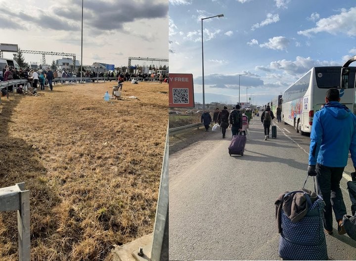 «В очереди на заправку стояли четыре часа». Белорусский турист рассказал, как трое суток выбирался из Украины