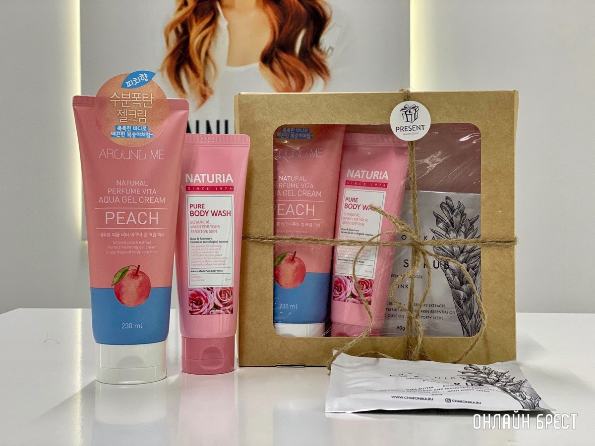 Любимым, милым, нежным! Красивые подарочные наборы с корейской косметикой к 8 марта в магазине «Аньён!» в Бресте