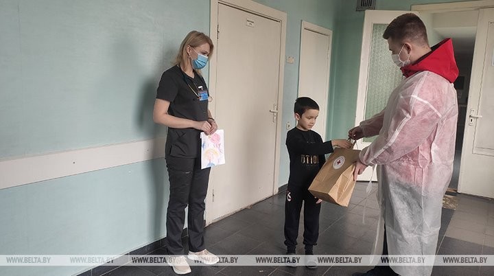 Семилетний мальчик из Украины выписывается из гомельской больницы