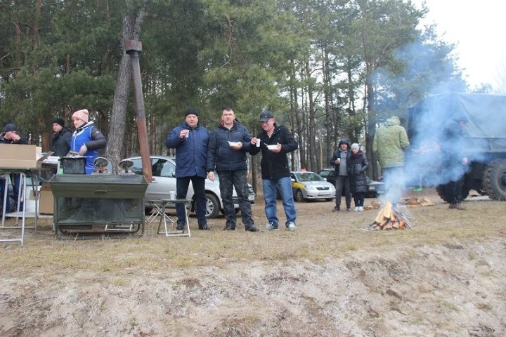 Крещенские купания на водоеме д. Мельники (Малоритский район)