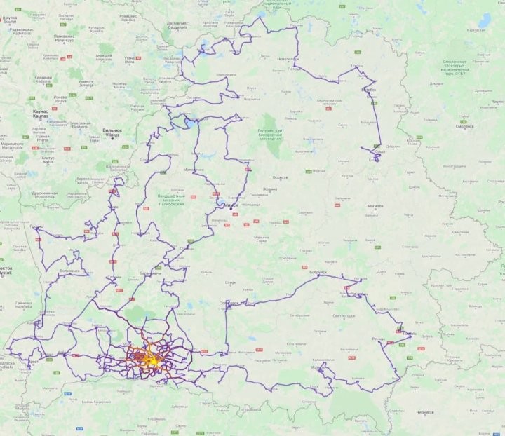 Велотурист из Брестской области проехал более 6 тысяч километров по Беларуси и описал впечатления от путешествий