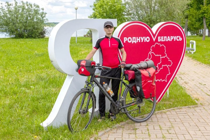 Велотурист из Брестской области проехал более 6 тысяч километров по Беларуси и описал впечатления от путешествий