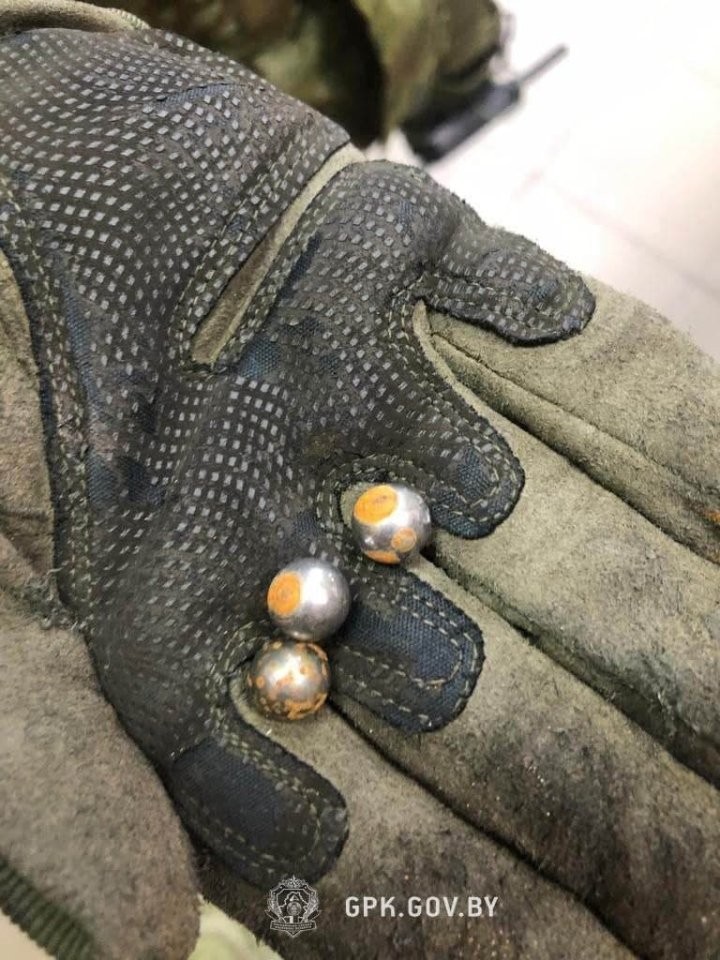 На белорусско-польской границе поврежден пограничный знак