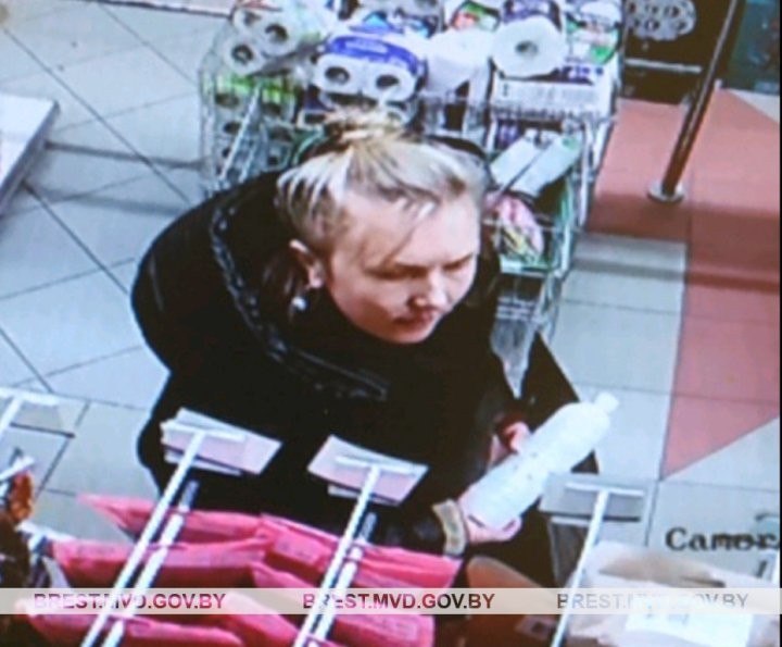В Бресте ищут посетительницу магазина на Советской