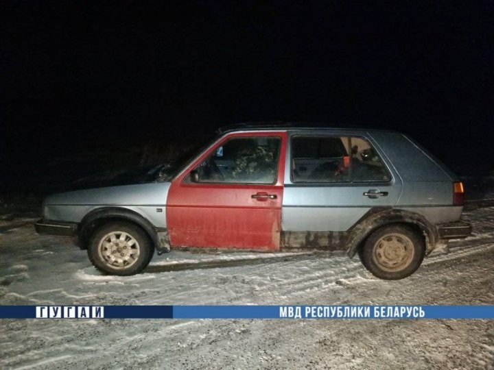 В Кобринском районе водитель автомобиля Golf сбил пешехода