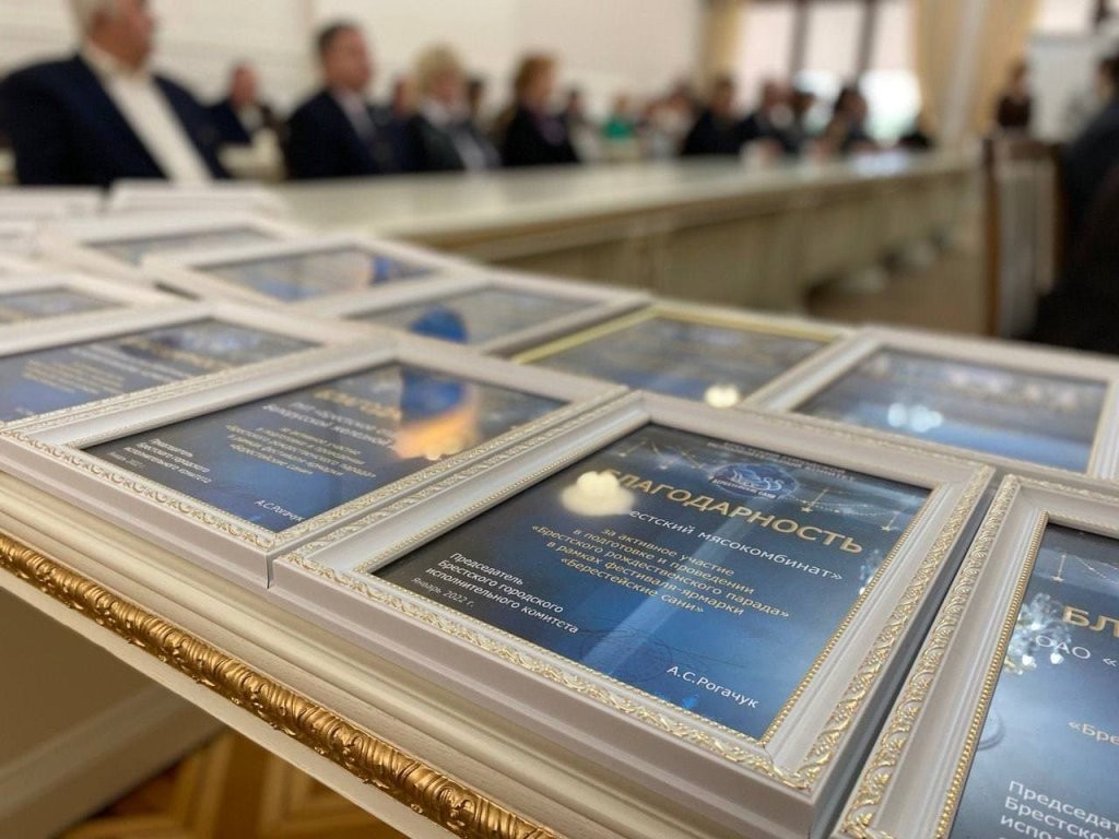 В Бресте наградили участников первого Брестского рождественского парада