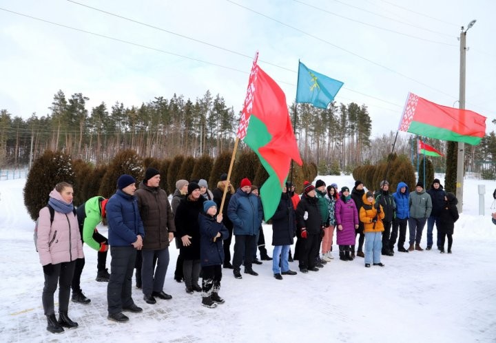 Состоялся Чемпионат по лыжному гонкам среди сотрудников Брестской таможни