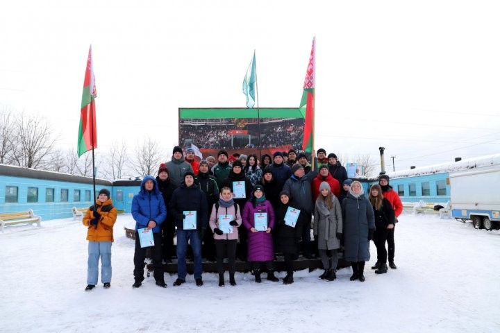 Состоялся Чемпионат по лыжному гонкам среди сотрудников Брестской таможни