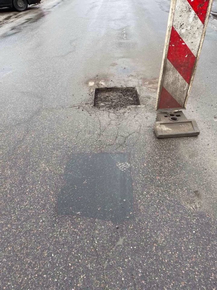 В Бресте взялись на ямочный ремонт