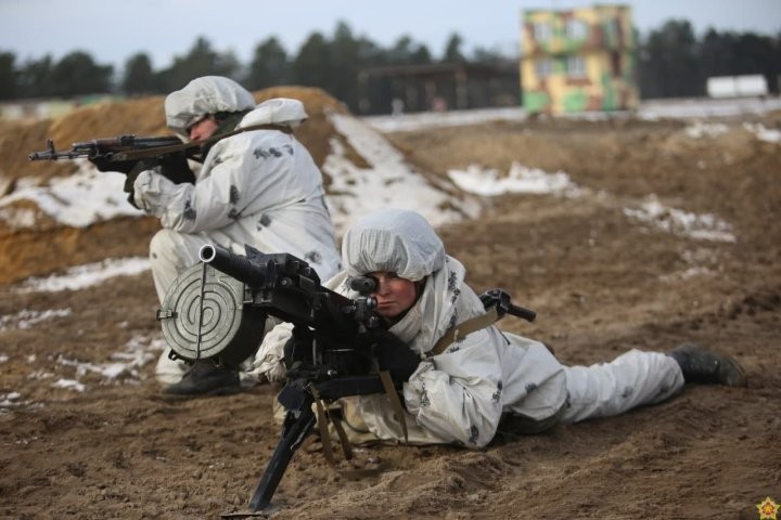 На полигоне под Брестом проходит слаживание белорусско-российского контингента