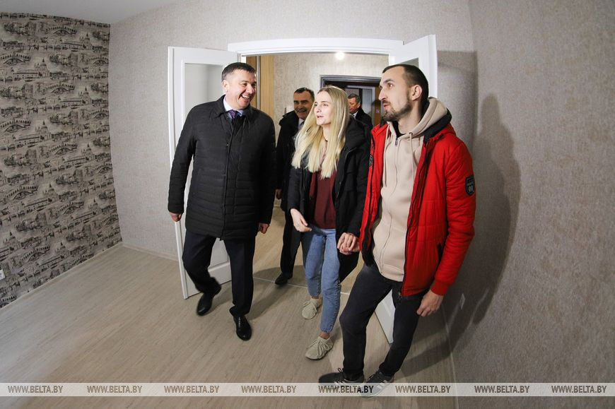 В Бресте сегодня открыли первый арендный дом для медицинских работников