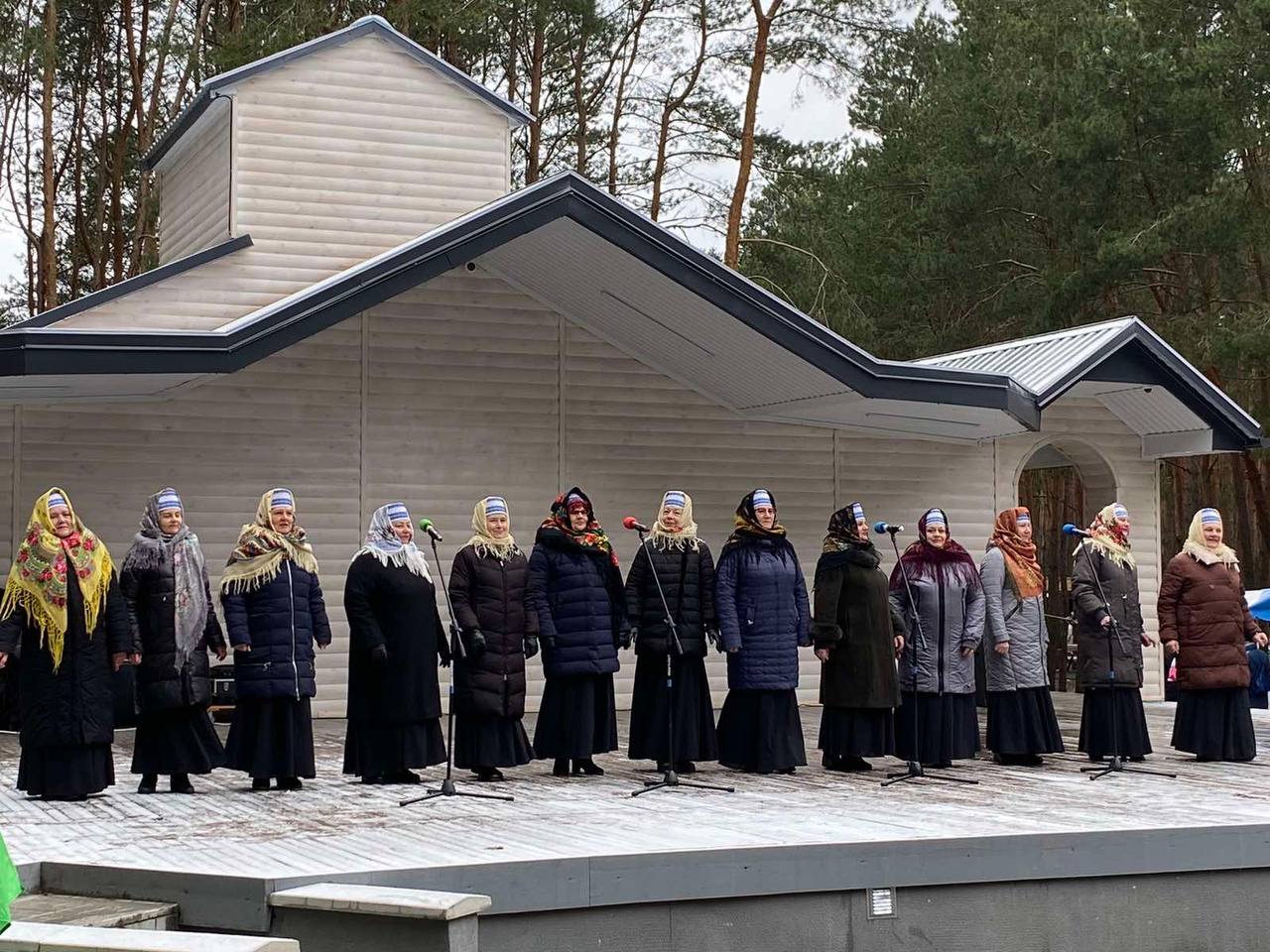 Масленичные гулянья проходят в парке Воинов-интернационалистов в Бресте