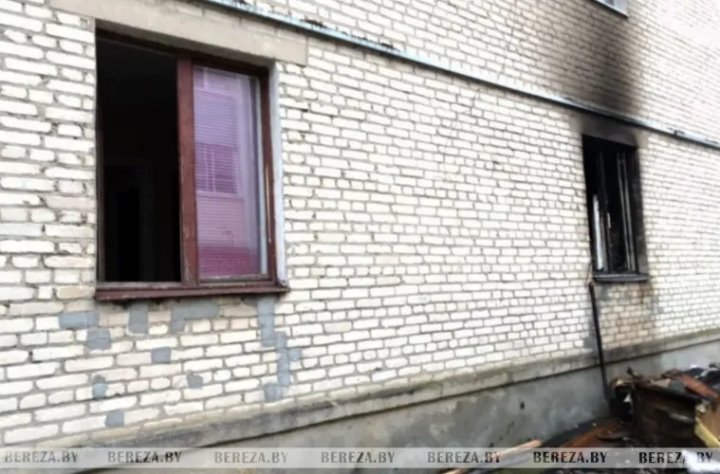 При пожаре в Белоозерске сотрудники РОЧС спасли девять человек, в том числе четыре ребенка