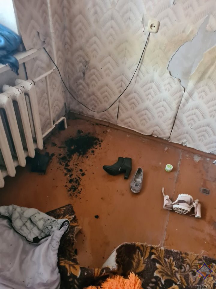 В Кобрине пожарный извещатель помог предотвратить трагедию
