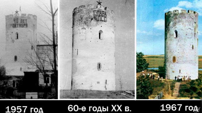 Каменецкая башня вынесла напады крестоносцев, татар и не одну войну. Сколько там было реконструкций?