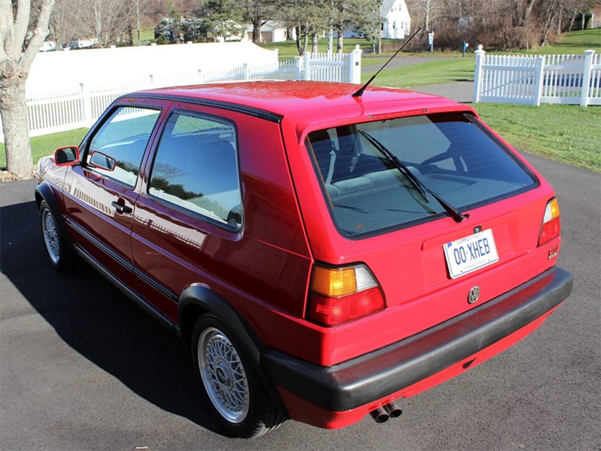 Вы удивитесь, узнав, за сколько на аукционе продали этот Volkswagen Golf 2 GTI