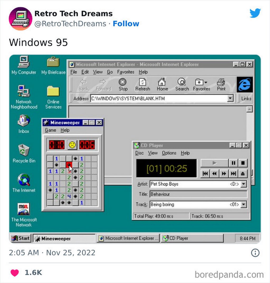 Посмотрите на устаревшие технологии, которые казались верхом совершенства