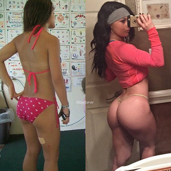 Наприседали — 13 фото девушек до и после того, как они начали заниматься спортом