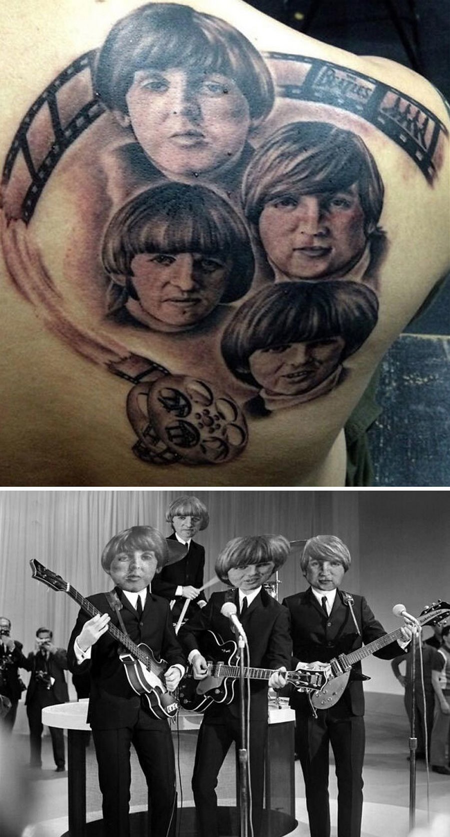 На фото показали ужасные татуировки, которые выглядят еще хуже на своих «оригиналах»