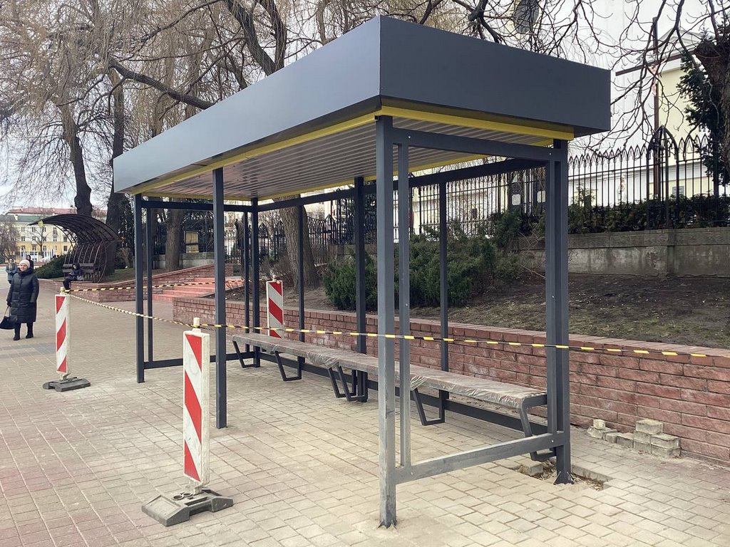 Новый остановочный пункт установлен на улице Ленина в Бресте