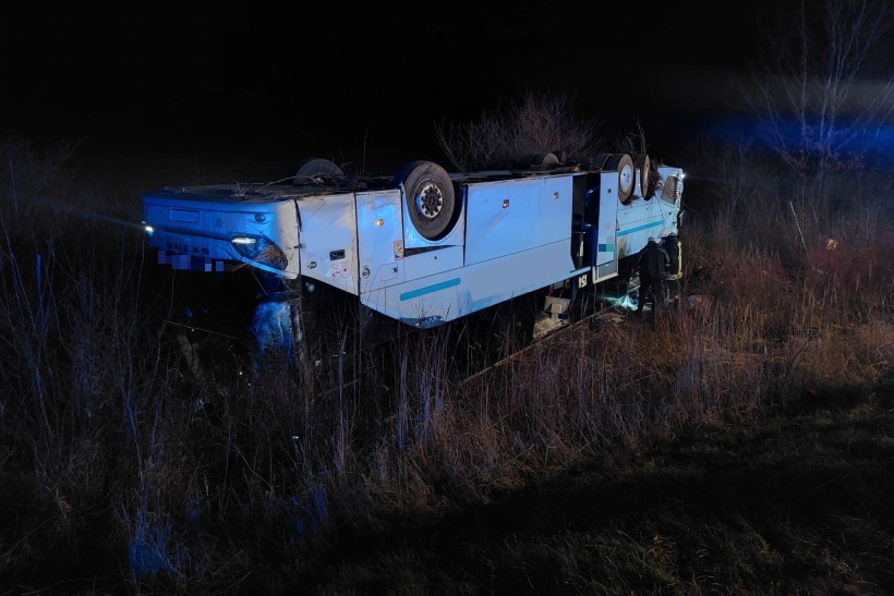 Граждане Беларуси пострадали в ДТП с участием автобуса в Германии