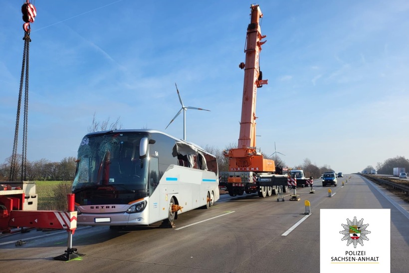 Граждане Беларуси пострадали в ДТП с участием автобуса в Германии