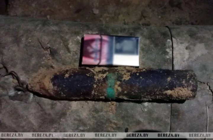 В Березе в подвале многоквартирного дома нашли снаряд