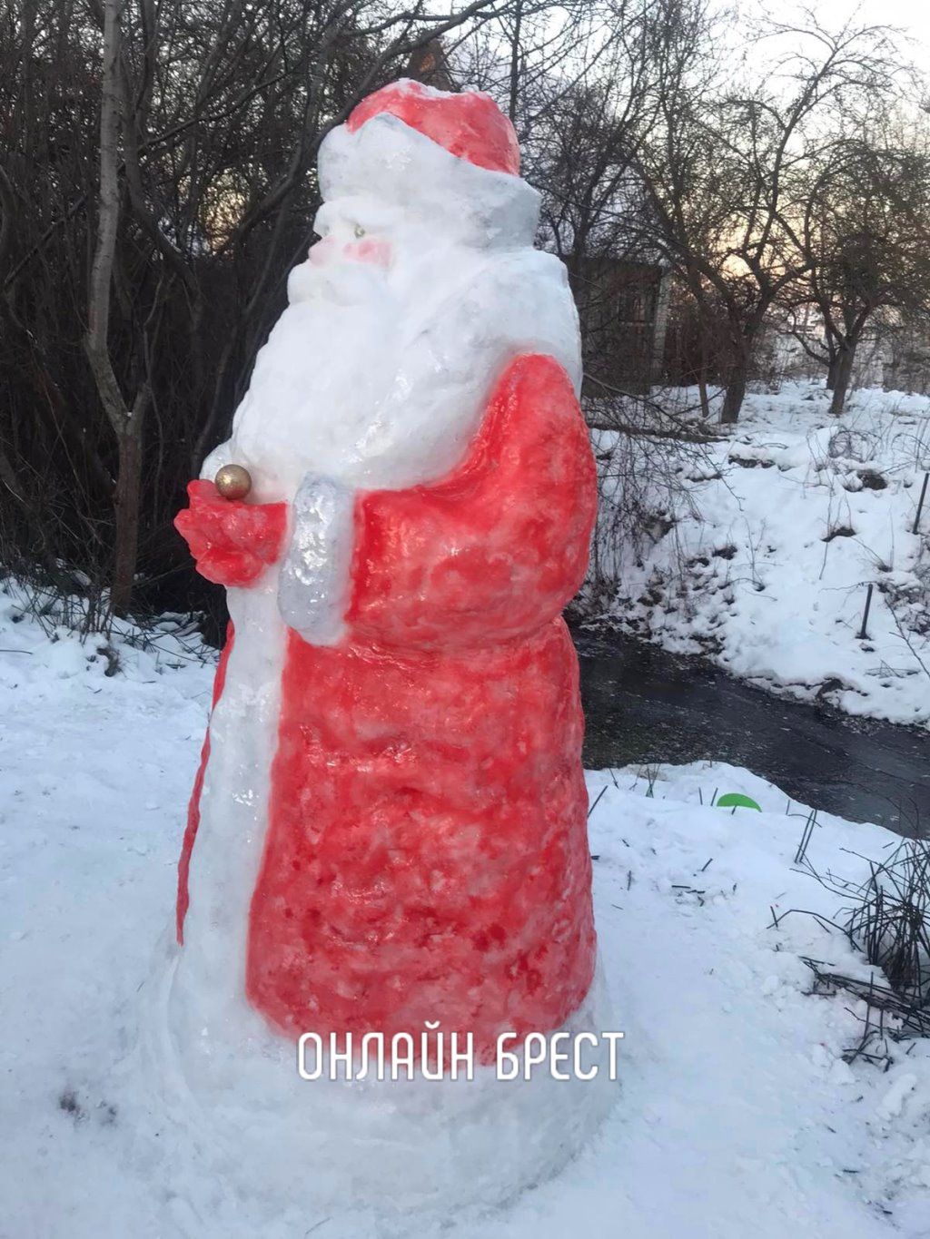 Читатель: Зацените творение местной жительницы (Брестский р-н,С/Т Южное)