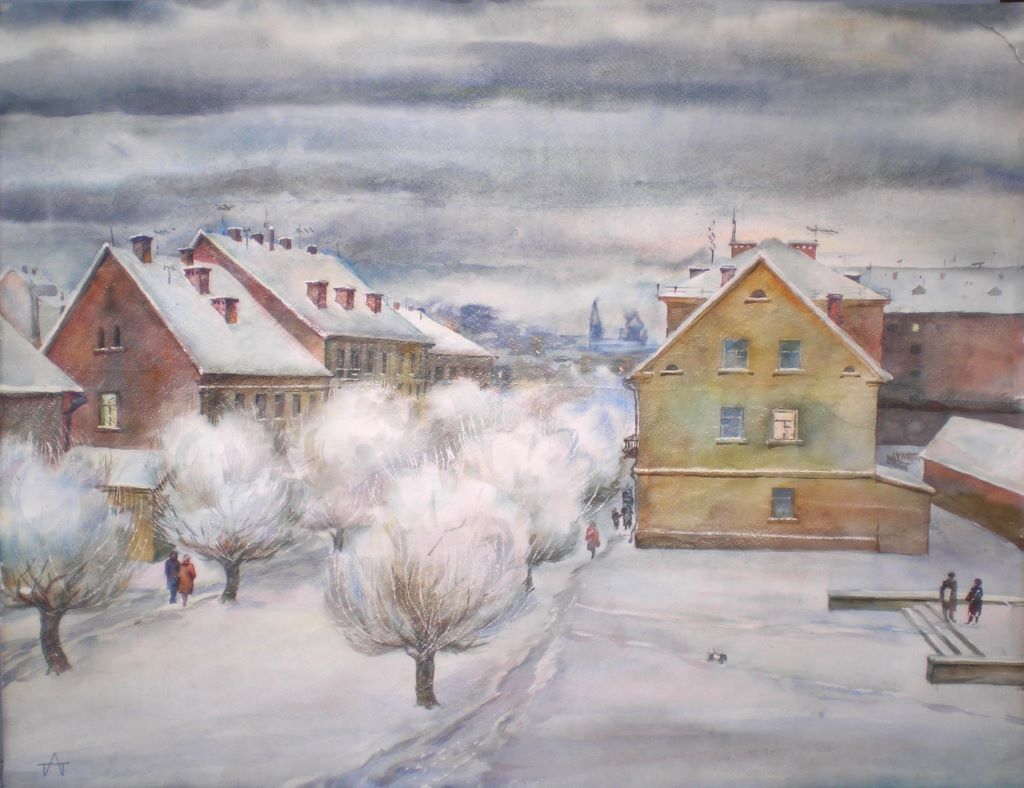 Брест в рисунках. 70-80 года XX века. Узнали места?