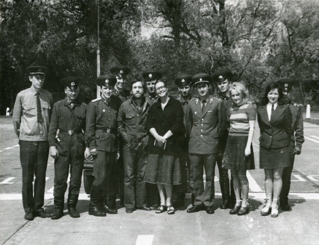 Владимир Высоцкий с пограничниками и таможенниками в Бресте