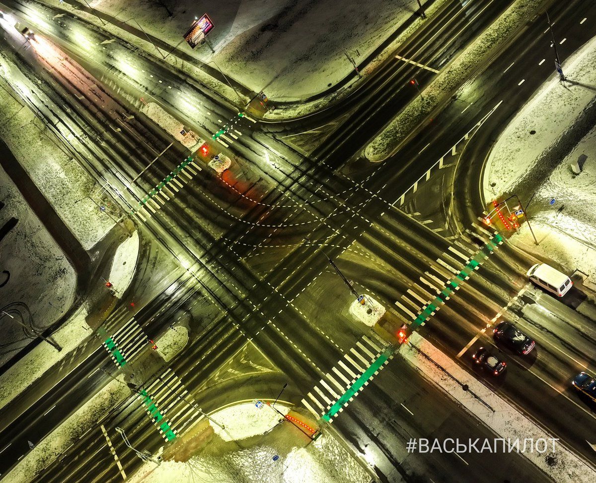 Зимний Брест с высоты. Эти фотографии были сделаны прошедшей ночью