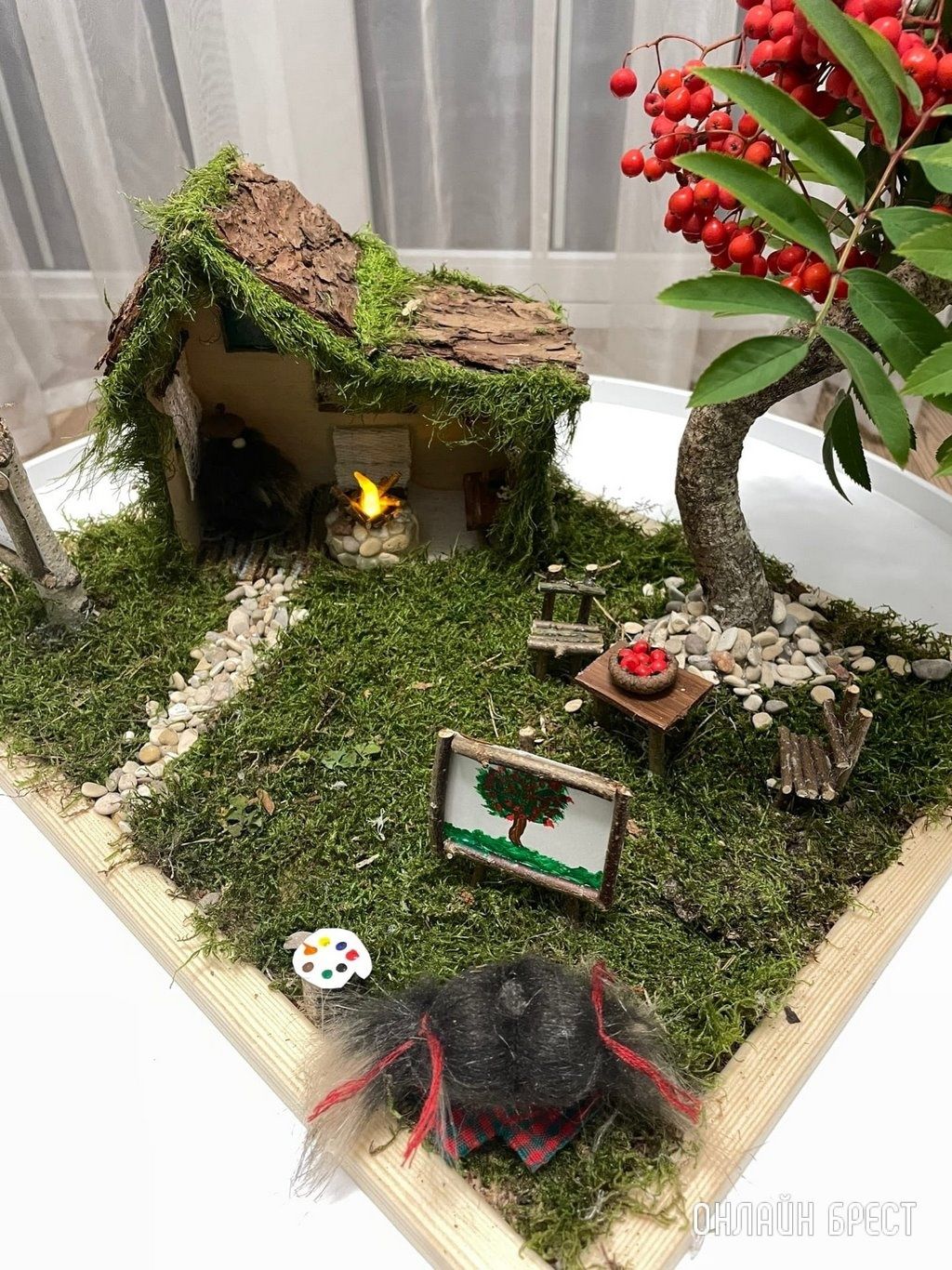 Читатель: Вот такая поделка получилась. Басаргина Лиза, Брест, гимназия №2