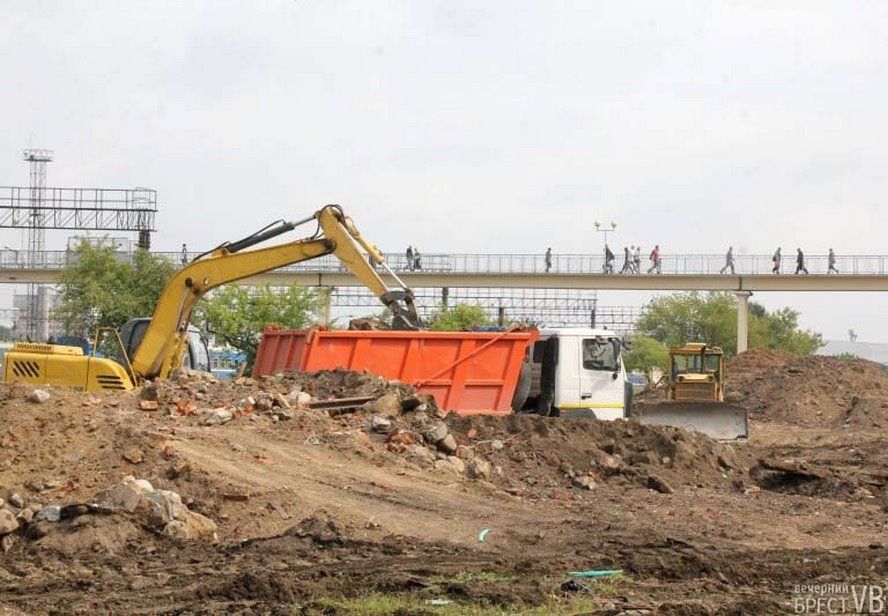 Назад в прошлое. Место, на котором построен новый автовокзал в Бресте